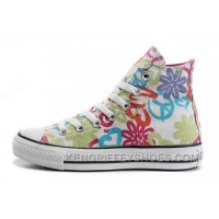 Womens CONVERSE All Star Peace And Love White Canvas Shoes Smh2R Womens CONVERSE All Star Peace And Love White Canvas Shoes Smh2R